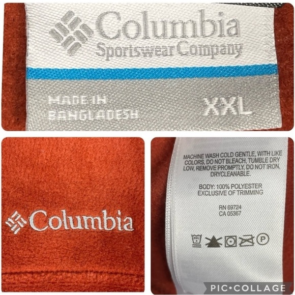 Columbia Sportwear Men's Steens Mountain 2.0 Full Zip Fleece Jacket - Sz XXL - Picture 4 of 16